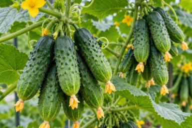 Не "Кураж" и не "Герман": из пучковых гибридов эти 5 лучших - огурцы букетом
